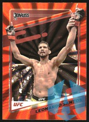 2022 Donruss UFC Holo Orange Laser #197 Leonardo Santos